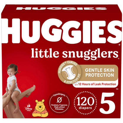Huggies Newborn Diapers, Little Snugglers Baby Diapers, Size Newborn (up to 10 lbs), 31 Count