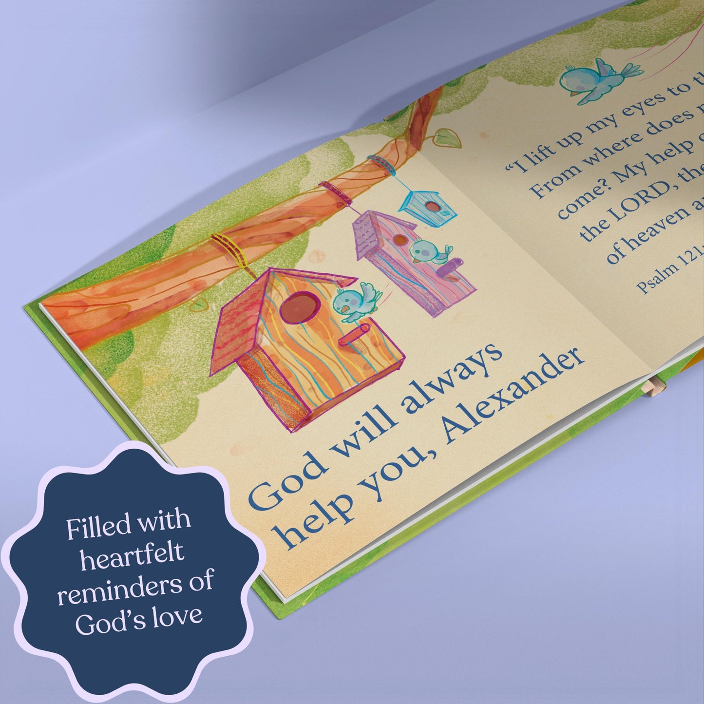 My Daily Blessings - Baptism & Christening Gift - Personalized Children's Book