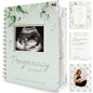Pregnancy Journal for First Time Moms Gifts - 90 Pages Hardcover Pregnancy Memory Book, Beautiful & Cute Baby Book Keepsake, Ultrasound Baby Scrapbook, First Mother's Day Gifts (Alpine)