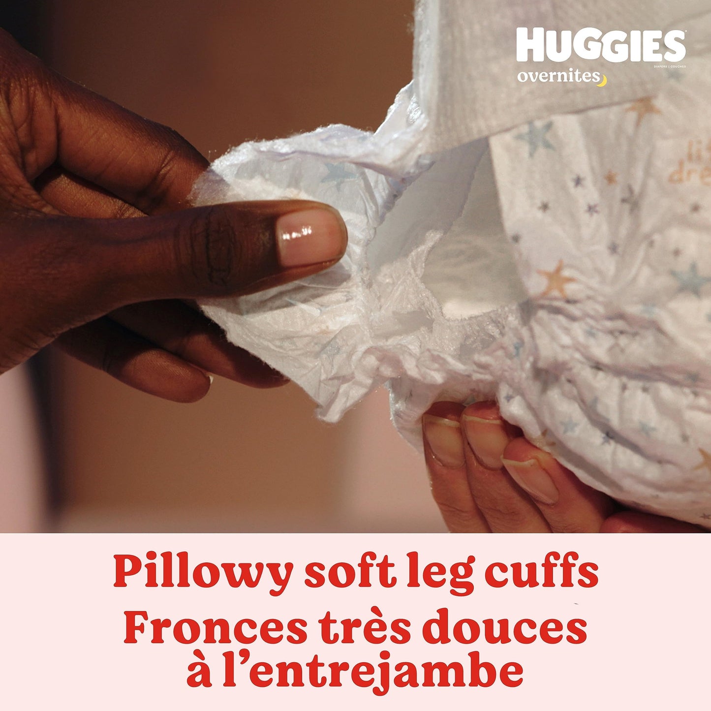 Huggies Size 5 Overnites Baby Diapers: Overnight Diapers, Size 5 (27+ lbs), 100 Ct (2 Packs of 50)