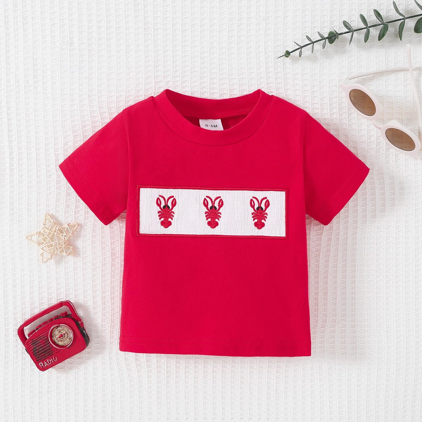 Yvowming Toddler Baby Boy Clothes Kids Summer Truck Print T Shirt Short Set with Pockets 0-4T