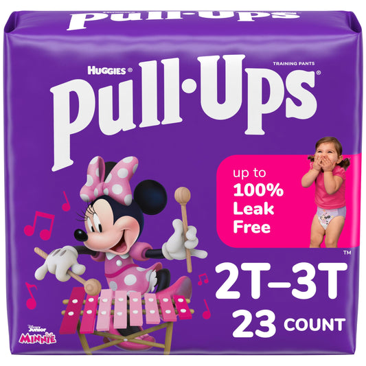 Pull-Ups Girls' Potty Training Pants, Size 4T-5T Training Underwear (38-50 lbs), 56 Count