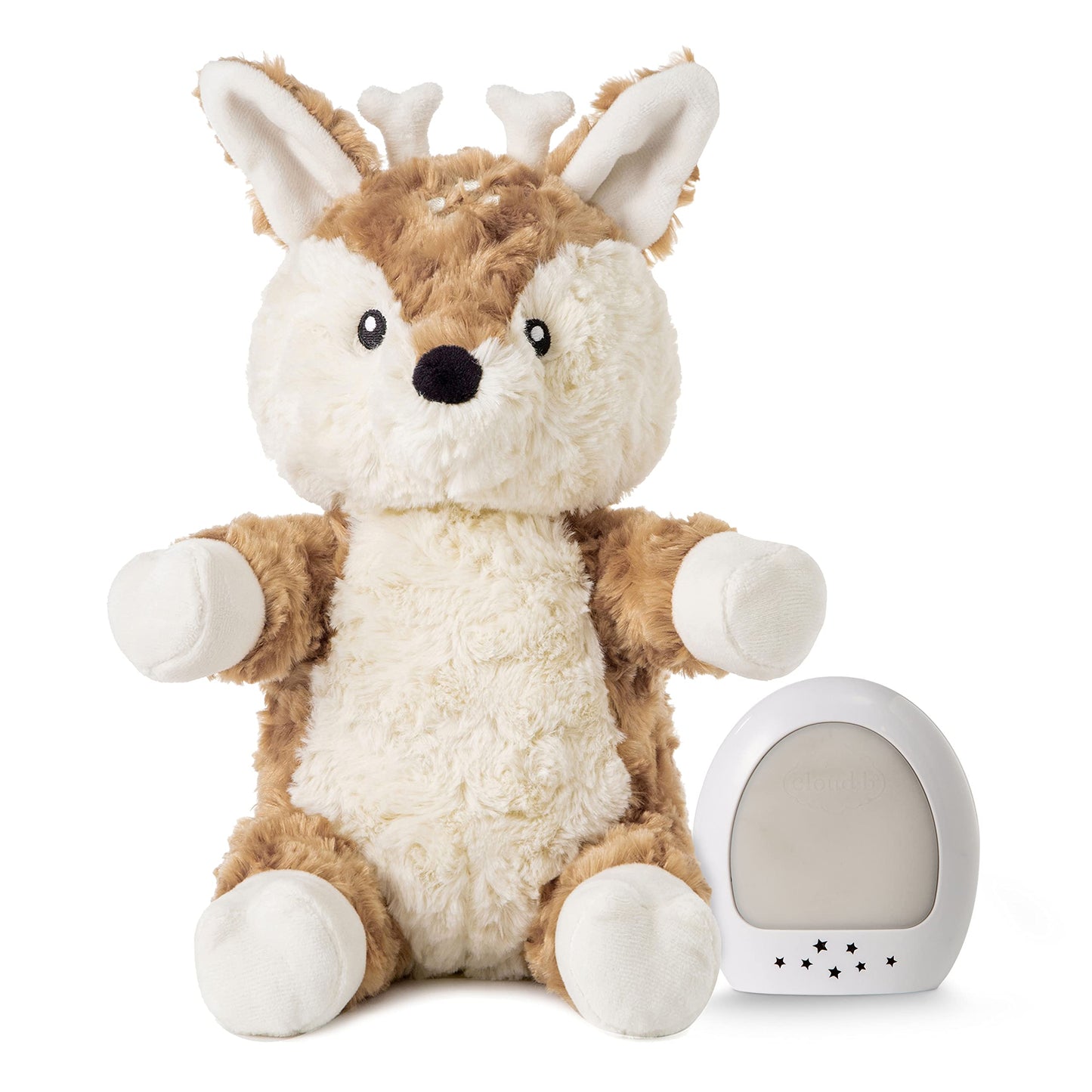 Cloud b Sound Machine with White Noise Soothing Sounds | Cuddly Stuffed Animal & Nomadic Nightlight | Record Parent Voice | Adjustable Settings & Auto-Shutoff | LoveLight™ Buddies - Drake The Dragon™
