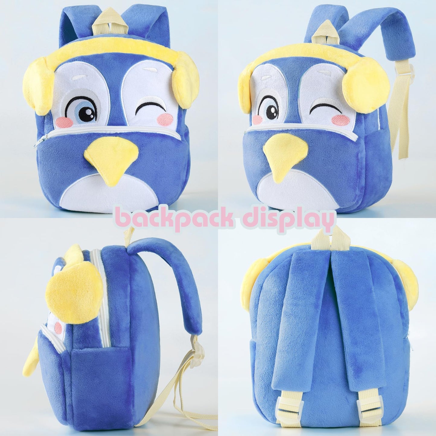 Toddler Backpack for Girls Boys School Small Backpacks Toddler Back Pack Stuffed Animal Backpack Kawaii Kids Mini School Bag Preschool Age 2-4 Unicorn