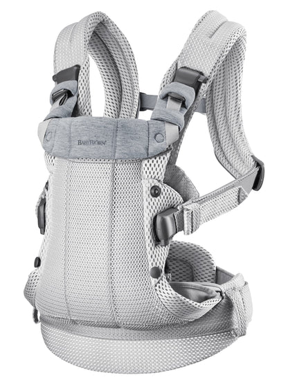 BabyBjörn Baby Carrier Harmony, Cream, 3D Mesh, 3-in-1 Ergonomic Baby Carrier; Newborn, Facing-in, Outward-Facing, and Back Carrying Positions Supported (7-40 lbs), Newborn to Toddler