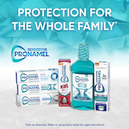 Sensodyne Pronamel Kids Toothpaste, Fluoride Anticavity Toothpaste, Cavity and Enamel Protection, for Ages 2+, Berry Twist Flavored, 4 oz (2 Pack)