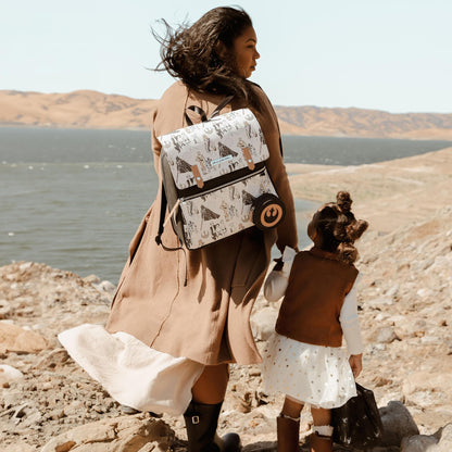 Petunia Pickle Bottom Meta Backpack | Baby Bag | Diaper Bag Backpack for Parents | Stylish Bag and Organizer | Comfortable, Spacious Backpack for Moms and Dads | Cedar