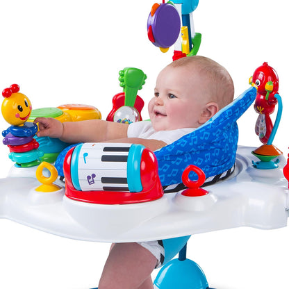 Baby Einstein Neighborhood Symphony Activity Jumper Infant Entertainer with Lights and Melodies, Age 6 months +, Max weight 25 lbs., Unisex