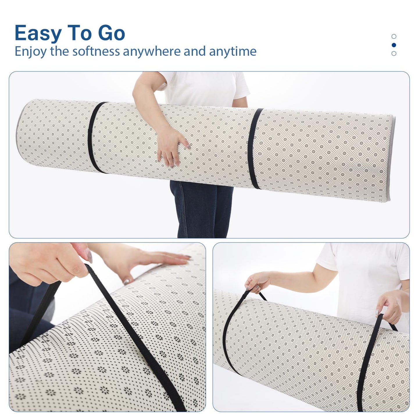 Thick Baby Play Mat for Floor,50 x 50 Playpen Mat,Tummy Time Foam Mat,Ultra Soft Support & Plush Feel,Easy Care with Non-Slip Cushioned for Infant,Kids and Toddler Crawling,Beige