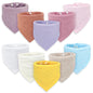 Baby Bibs Muslin Drool Teething Drooling Bibs for Baby Girl Boy Muslin Cotton