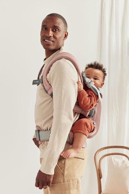 BabyBjörn Baby Carrier Harmony, Cream, 3D Mesh, 3-in-1 Ergonomic Baby Carrier; Newborn, Facing-in, Outward-Facing, and Back Carrying Positions Supported (7-40 lbs), Newborn to Toddler