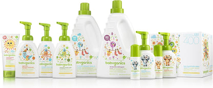 Babyganics Multi Surface Cleaner, Fragrance Free, For Hard Surfaces, Glass, Stainless Steel, Tiles, and Walls, 32 Fl Oz Spray Bottle (Pack of 3)