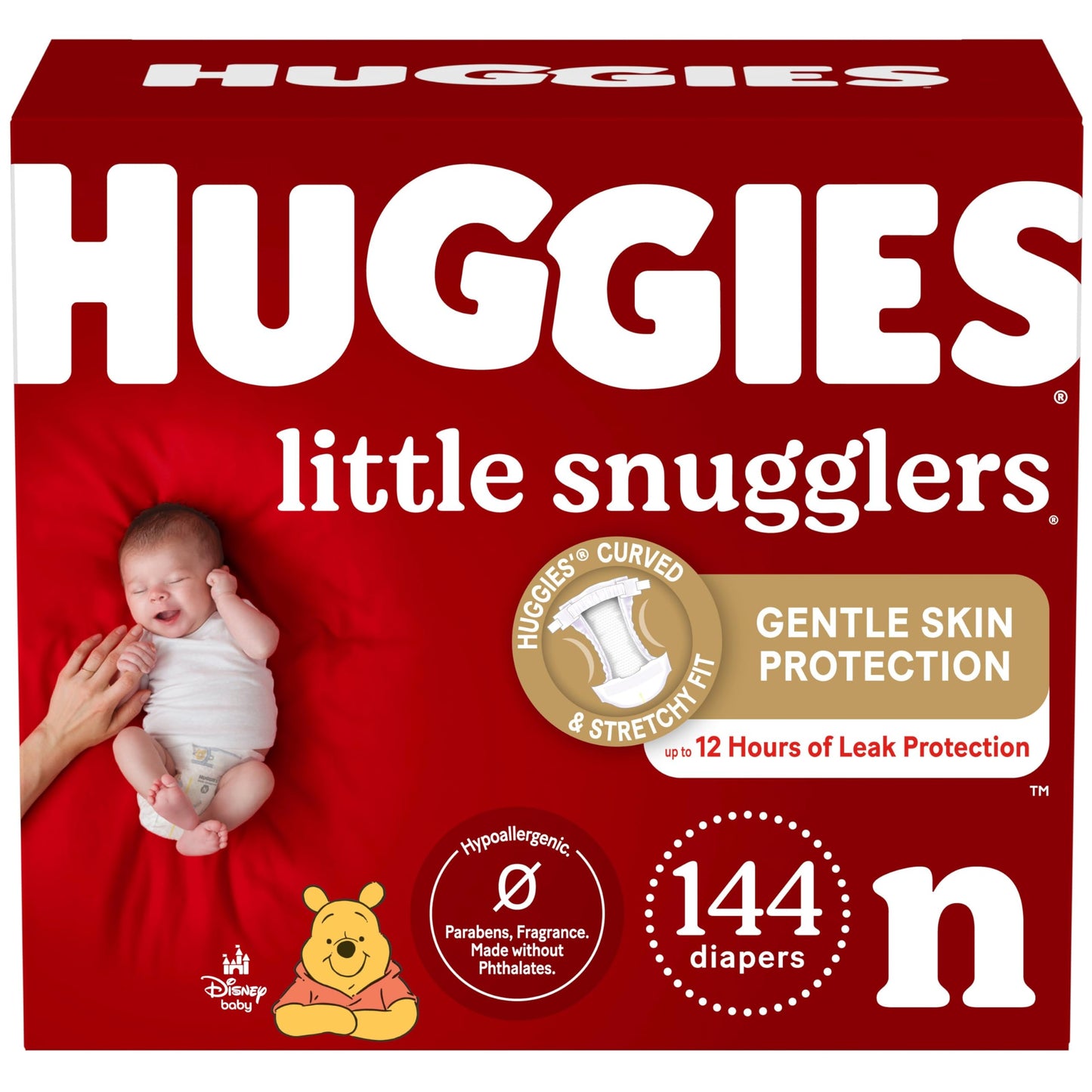 Huggies Newborn Diapers, Little Snugglers Baby Diapers, Size Newborn (up to 10 lbs), 31 Count