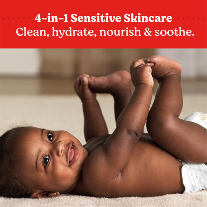 Huggies Nourish & Care Scented Baby Wipes, 3 Flip-Top Packs (168 Wipes Total)