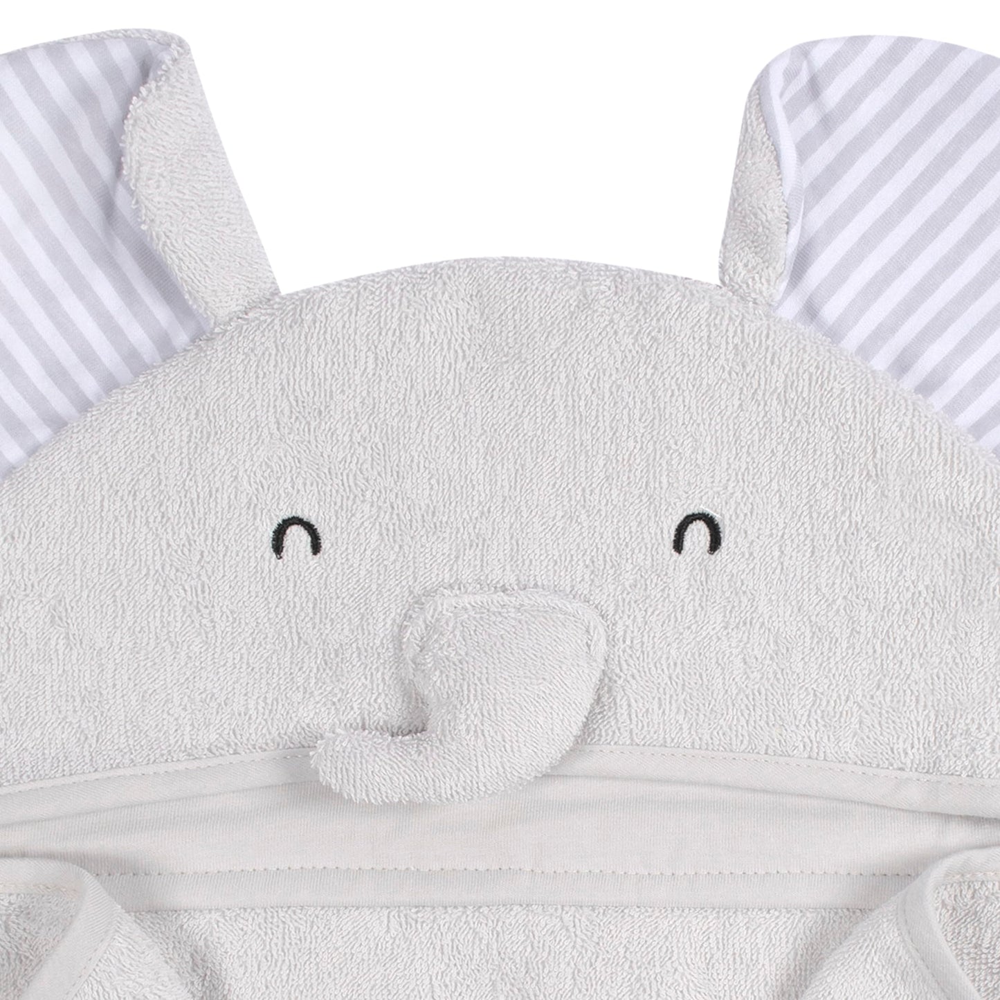 Gerber Baby 4 Piece Animal Character Hooded Towel and Washcloth Set, Brown Lion, One Size