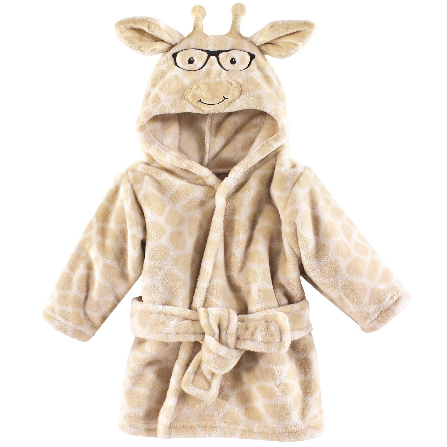 Hudson Baby Unisex Baby Plush Animal Face Bathrobe