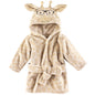 Hudson Baby Unisex Baby Plush Animal Face Bathrobe
