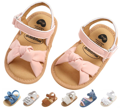 Baby Girls Sandals Summer Shoes Outdoor First Walker Toddler Girls Shoes for Summer