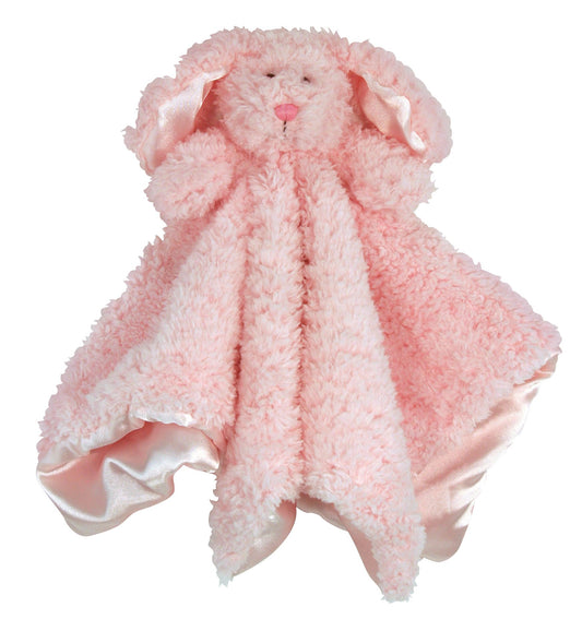 Stephan Baby Plush Cuddle Bud Security Blankie, Blue Bear, 18 x 18-Inch