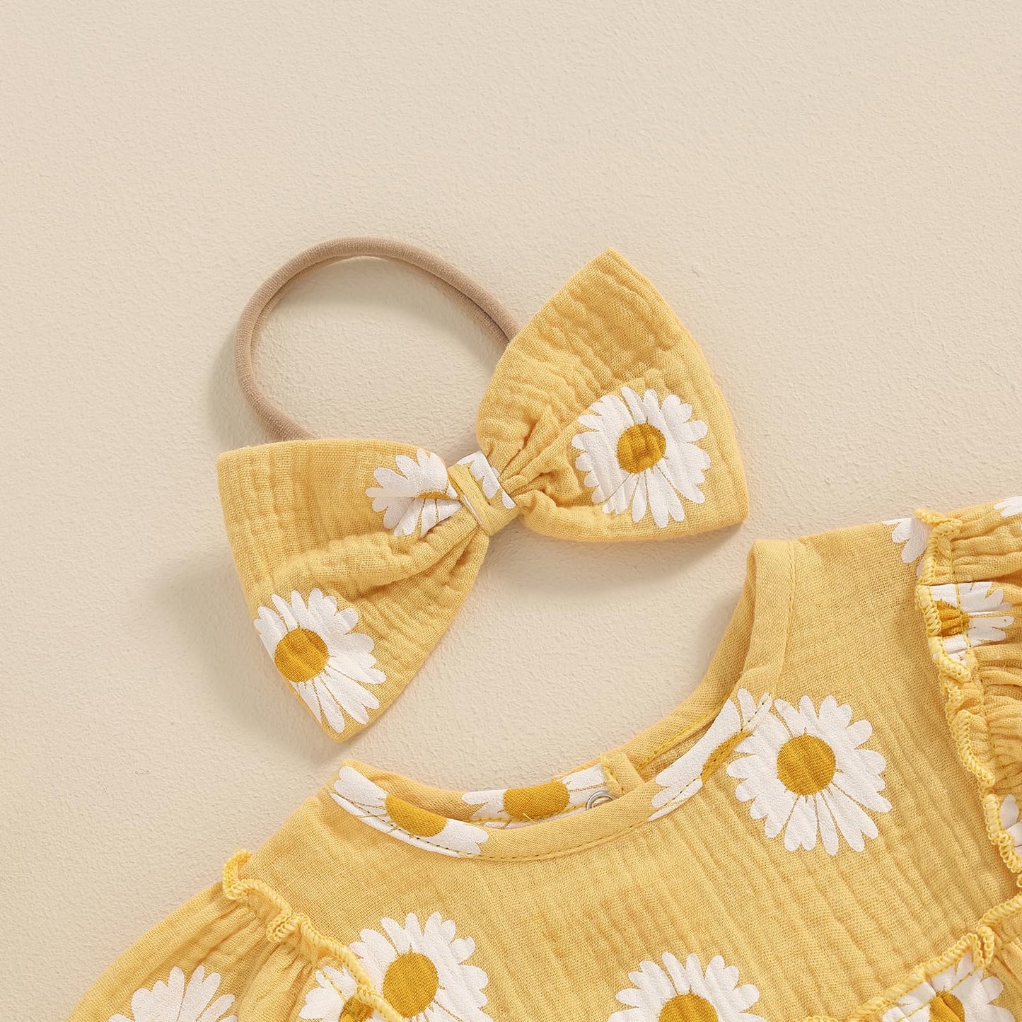 FIOMVA Summer Chicken Baby Clothes Newborn Baby Girl Farm Outfit Toddler Short Sleeve Bubble Romper Infant Bodysuit