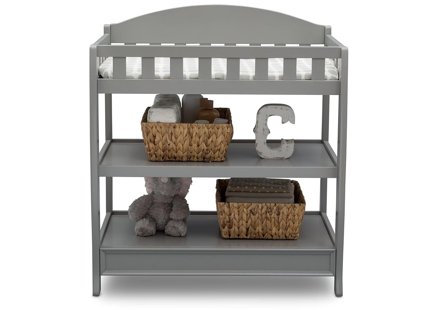 Delta Children Infant Changing Table with Pad, White