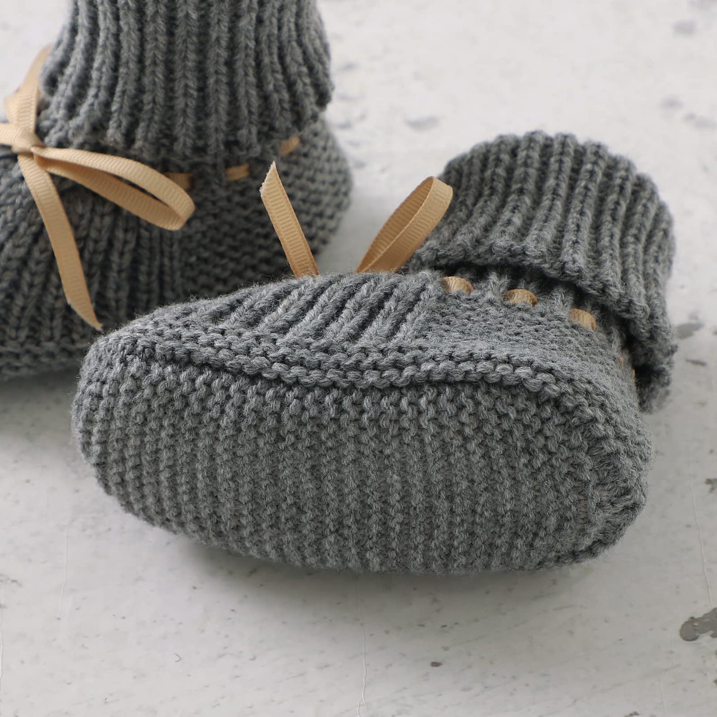 mimixiong Baby Booties Newborn Infant Sock Shoes Hand Knitting Crochet Boy and Girl Cozy Shoes