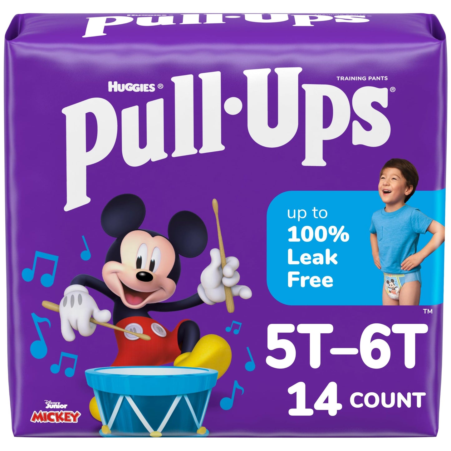 Pull-Ups Boys' Potty Training Pants, 3T-4T (32-40 lbs), 112 Count (4 Packs of 28)