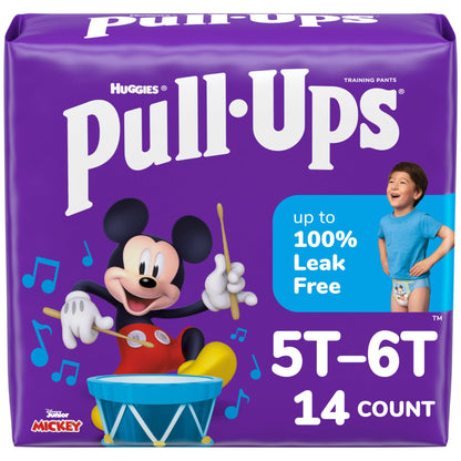 Pull-Ups Boys' Potty Training Pants, 3T-4T (32-40 lbs), 112 Count (4 Packs of 28)