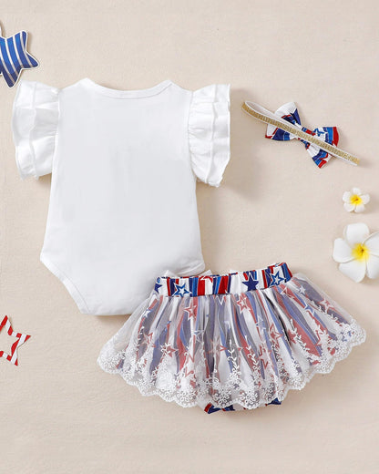 Mioglrie Preemie Clothes Girl Newborn Girl Outfits Infant Baby Girl Clothes Summer Romper Dress Shorts Set