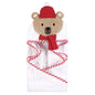 Hudson Baby Unisex Baby Cotton Animal Face Hooded Towel, Pretty Elephant, One Size