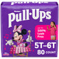 Pull-Ups Girls' Potty Training Pants, Size 4T-5T Training Underwear (38-50 lbs), 56 Count