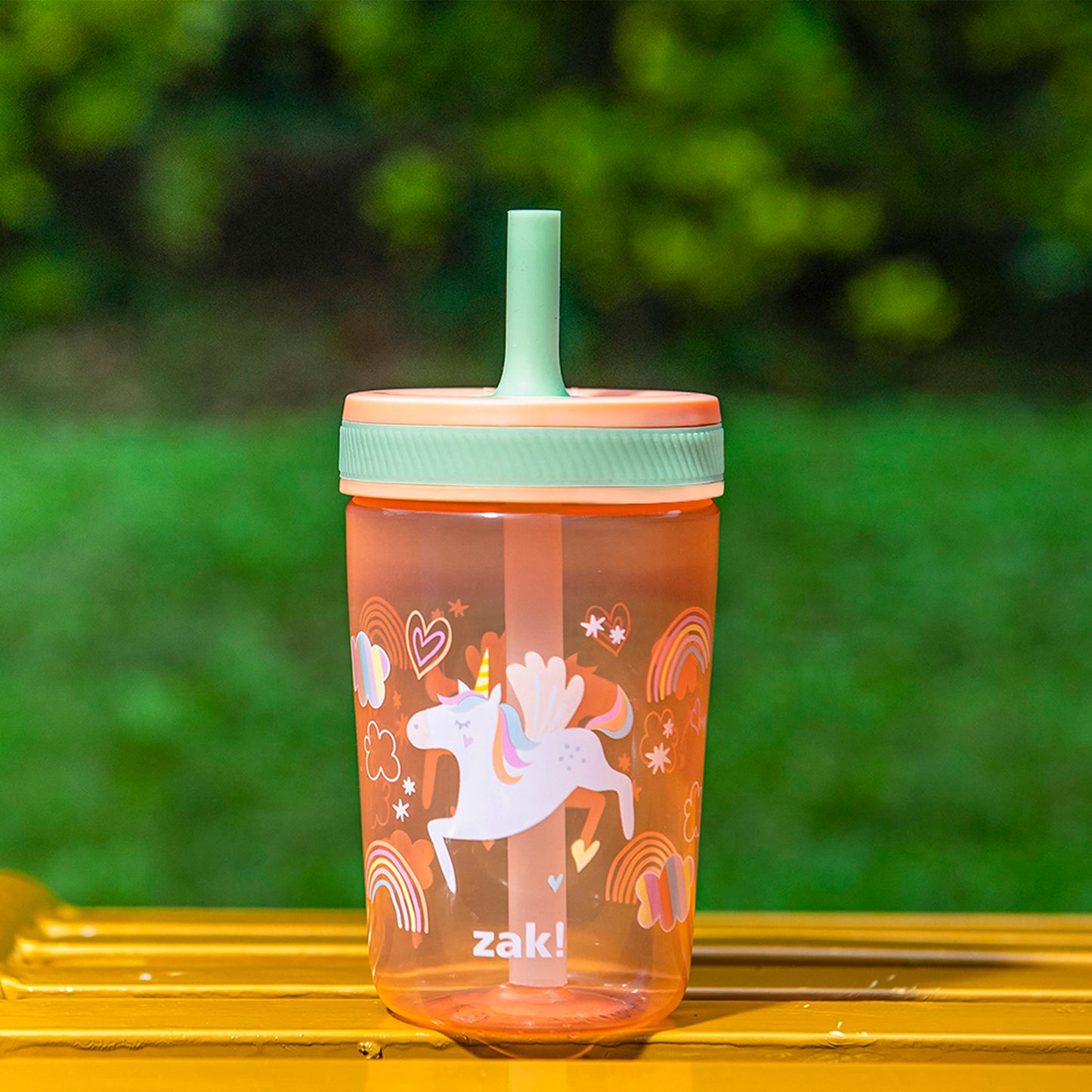 Zak Designs Disney Princess Kelso Toddler Cups For Travel or Home, 15oz 2-Pack Plastic Sippy Cups, Leak-Proof For Kids (Ariel, Aurora, Belle, Cinderella, Jasmine, Mulan, Rapunzel, Tiana)