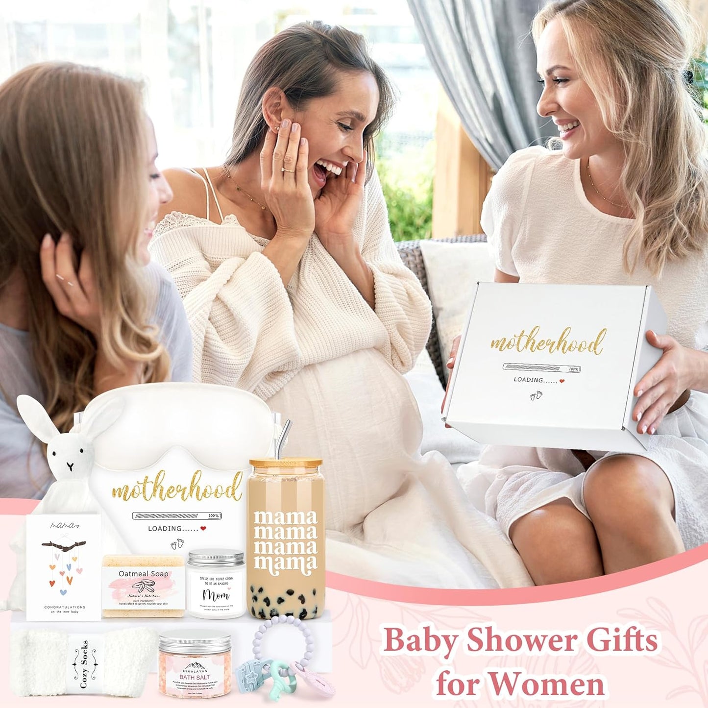 New Mom Care Package After Baby New Mom Gift Basket New Mom Gifts for Women After Birth Postpartum Gifts for Mom Baby Shower Gifts for Mom Cool Gifts for New Mom First Time Mom Gifts New Mom Gift Set