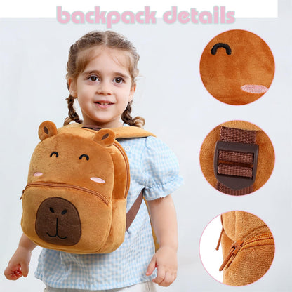 Toddler Backpack for Girls Boys School Small Backpacks Toddler Back Pack Stuffed Animal Backpack Kawaii Kids Mini School Bag Preschool Age 2-4 Unicorn