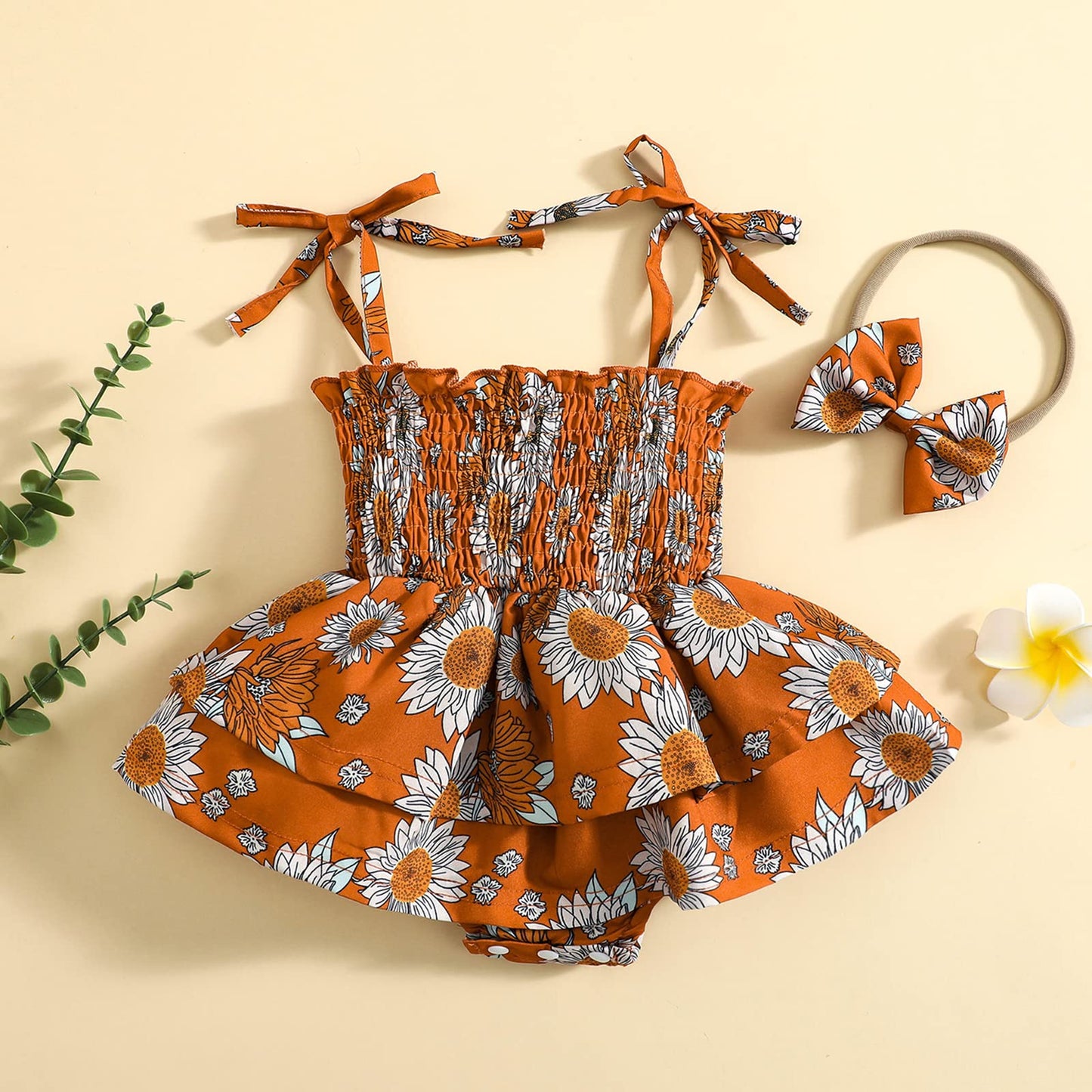 Baby Girls Summer Denim Romper Clothes Dress Newborn Onesie Sunsuit 3 6 9 12 18 Months One-Piece Jumpsuits Outfits