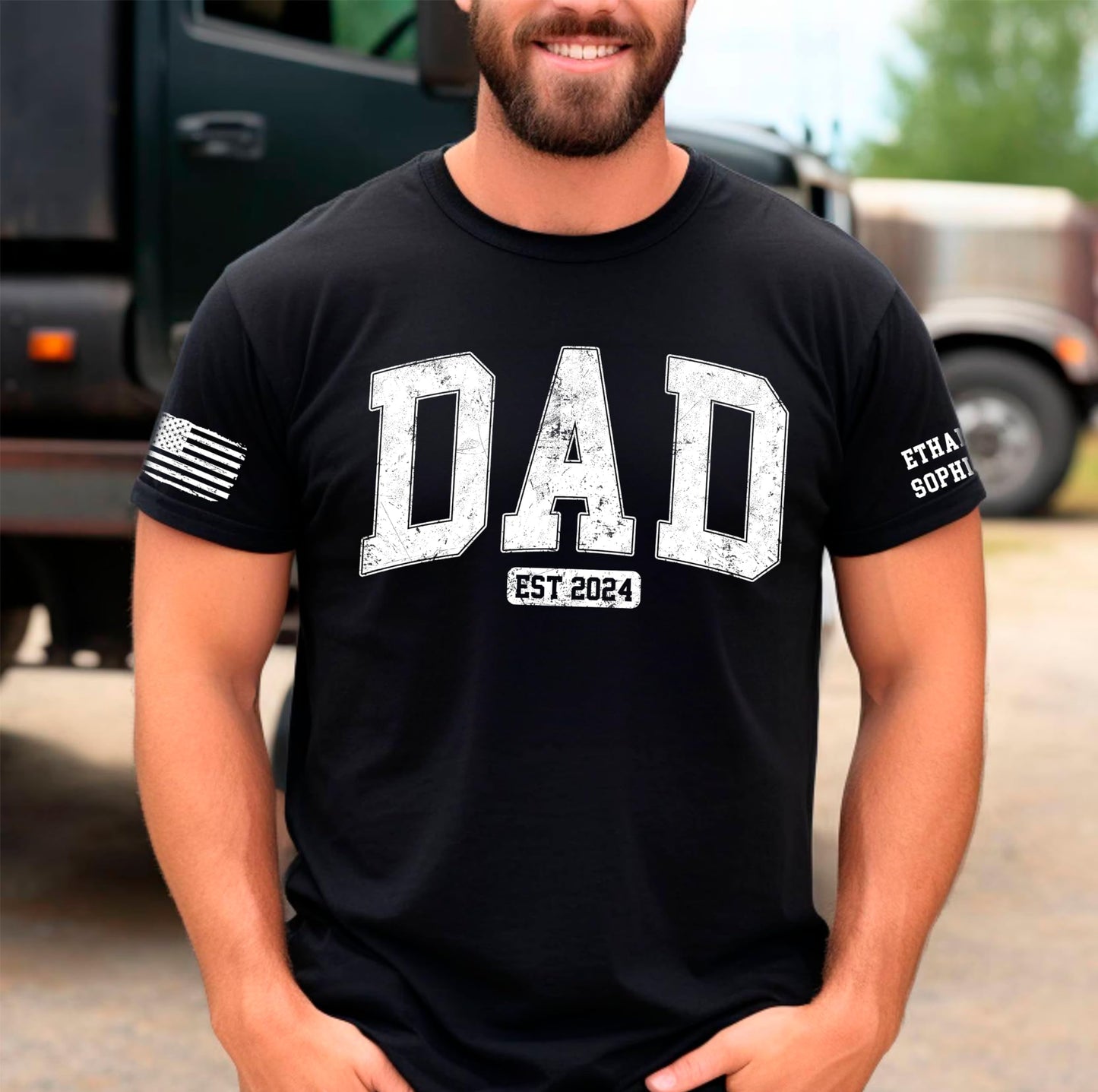 Personalized Custom Grandpa Shirt, Fathers Day Shirt Gifts for Grandpa, Gifts for Dad
