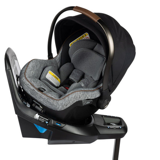 Maxi-Cosi Peri™ 180 Rotating Infant Car Seat, Baby Car Seat Rotating Carseat, Swivel Car Seat, Desert Wonder