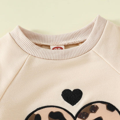 AMAWMW Infant Baby Girl Clothes Long Sleeve Loose Sweatshirts Pockets Pants Headband Outfits Fall Winter Spring Gift