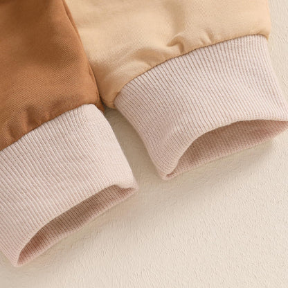 Toddler Baby Boy Fall Clothes Letter Print Long Sleeve Sweatshirt Elastic Pants Cute Kids Winter Outfits