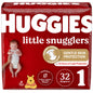 Huggies Newborn Diapers, Little Snugglers Baby Diapers, Size Newborn (up to 10 lbs), 31 Count