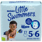 Huggies Little Swimmers Disposable Swimming Diapers, Size 4 (24-34 lbs), 18 Ct