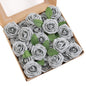 Artificial Flowers Combo, Fake Flowers for DIY Tables Centerpieces Baby Shower Bridal Shower Wedding Bouquet Arrangements Party Candle Holder Cake Decor Flower Home Decorations