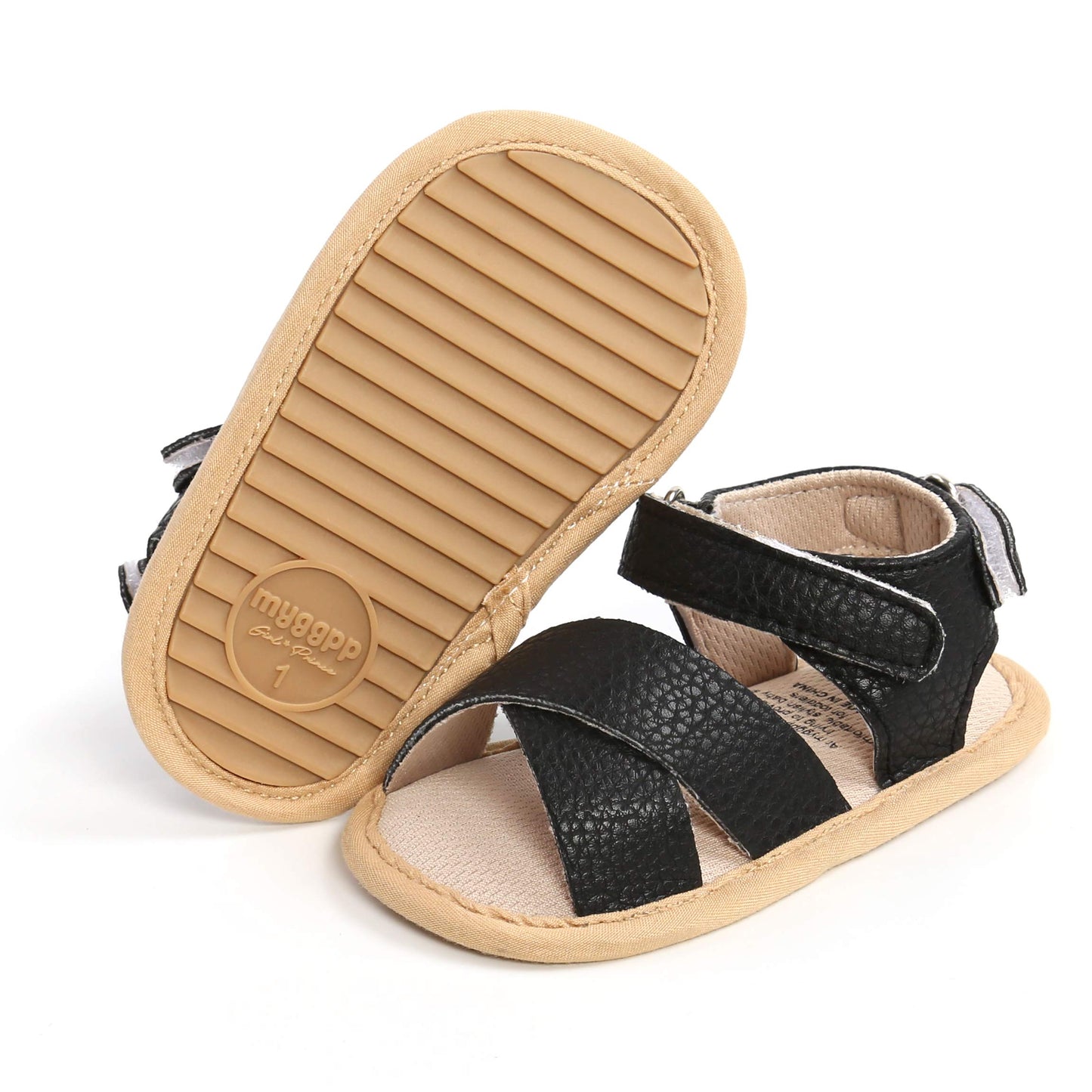 Baby Girls Boys Summer Sandals Unisex Infant Premium Soft Anti-Slip Rubber Sole Toddler Outdoor Beach Walking Shoes