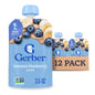 Gerber Baby Food Pouches, Toddler 12+ Months, Assorted Fruit Variety Pack, 3.5 Ounce (Set of 18)