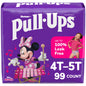 Pull-Ups Girls' Potty Training Pants, Size 4T-5T Training Underwear (38-50 lbs), 56 Count