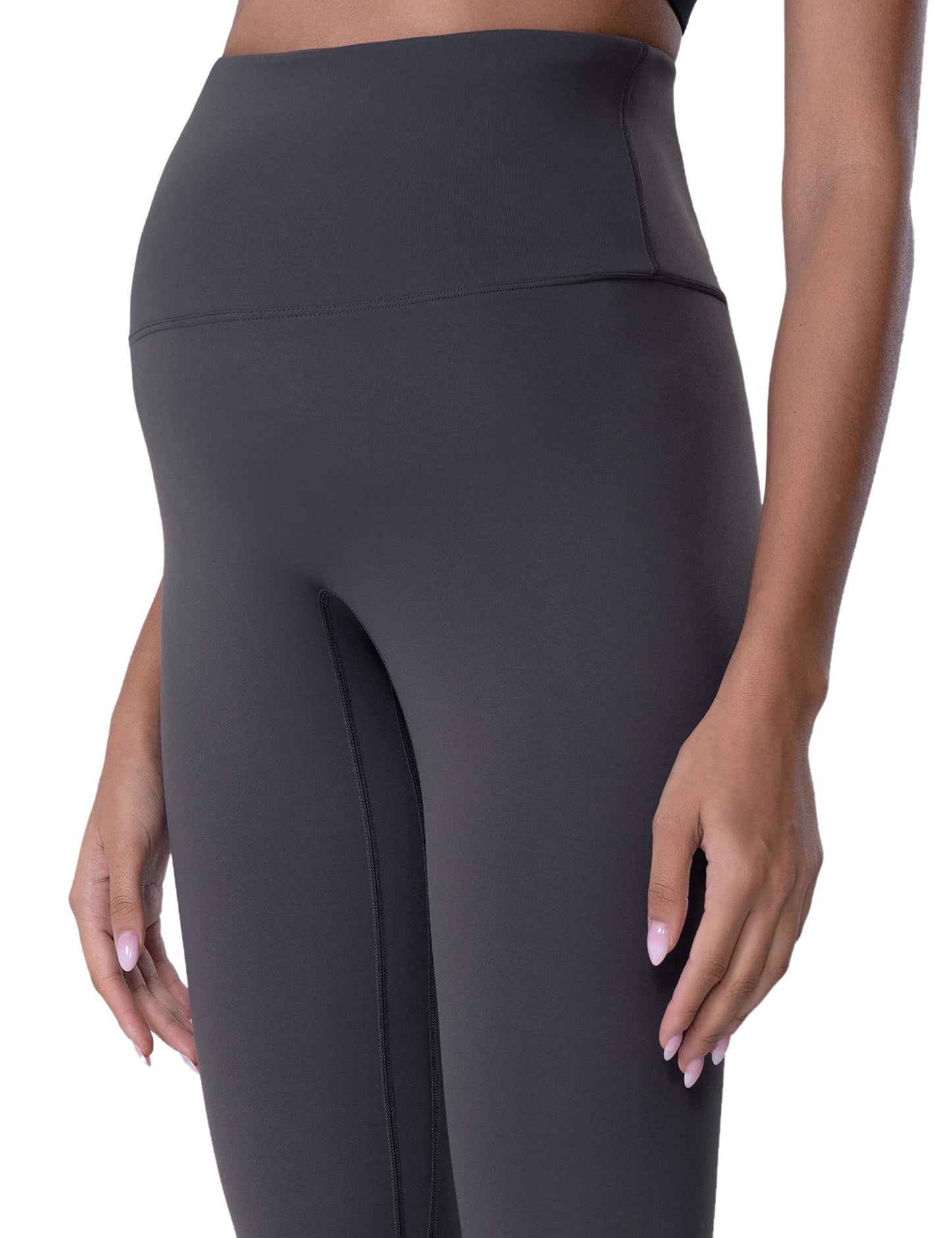 POSHDIVAH Women's Maternity Leggings Over The Belly Pregnancy Yoga Pants Active Wear Workout Leggings