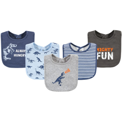 Hudson Baby Unisex BabyCotton Bibs