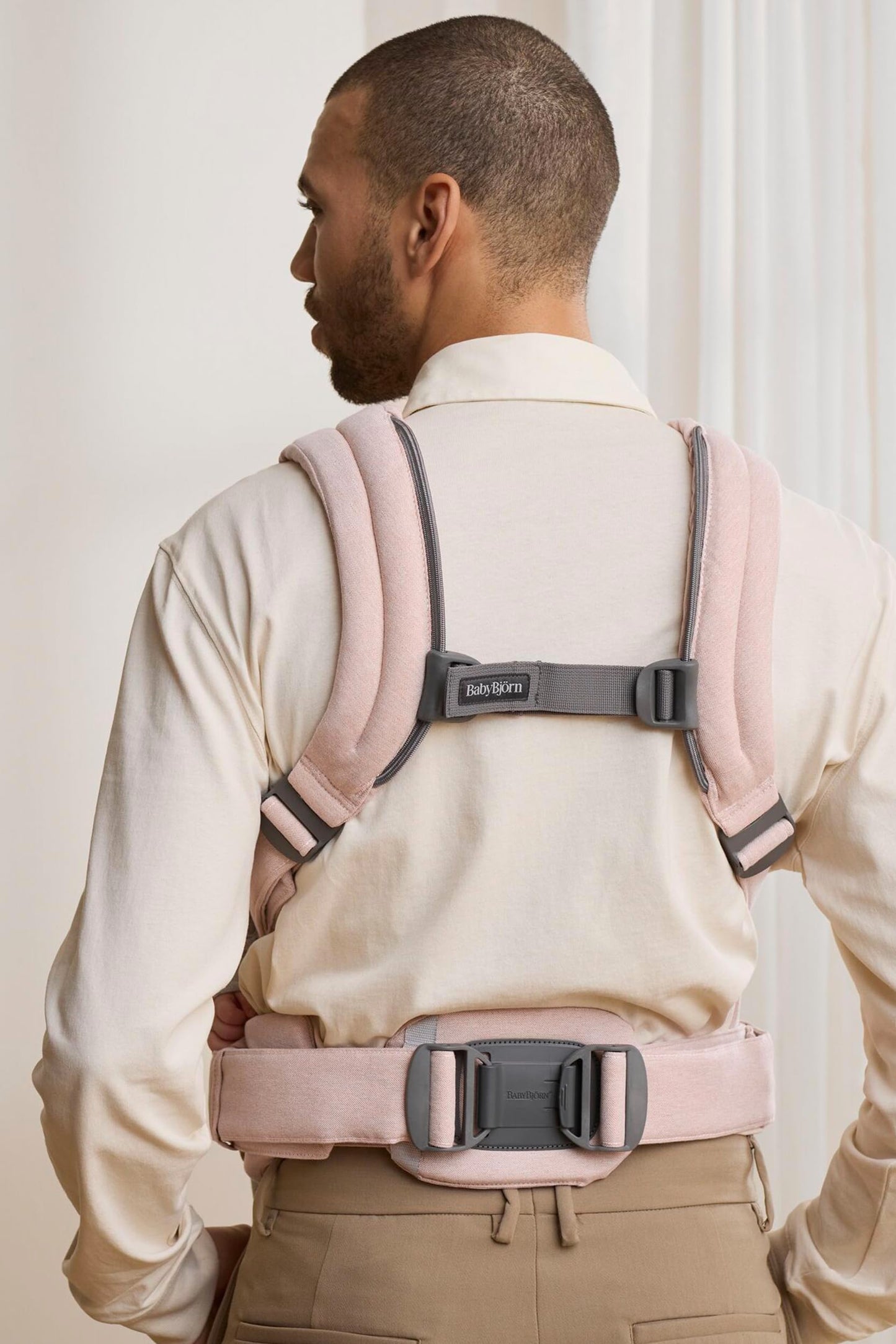BabyBjörn Baby Carrier Harmony, Cream, 3D Mesh, 3-in-1 Ergonomic Baby Carrier; Newborn, Facing-in, Outward-Facing, and Back Carrying Positions Supported (7-40 lbs), Newborn to Toddler