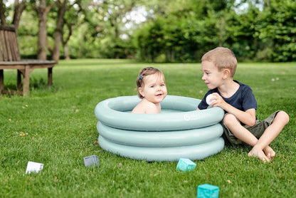 Babymoov Inflatable Bathtub & Pool - Safe, Portable & Grows with Baby (from 0+ Newborn Insert Included)