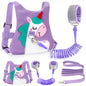 Toddler Leash-Baby Walking Safty Harness and Child Anti Lost Wrist Link for Girls/Boys Travel (Pink)